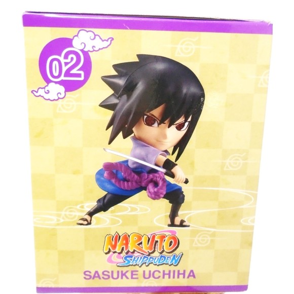 Anime Naruto Figurine "Sasuke Uchiha" Chibi Masters Ultra Tokyo Connection #2 - Picture 1 of 6